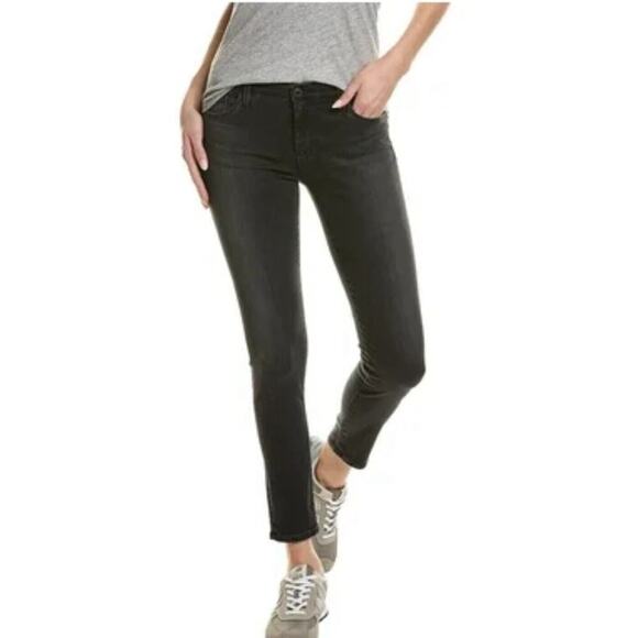 AG Adriano Goldschmied The Legging Super Skinny Jeans Gray Stretch Denim 29R USA - Picture 1 of 6